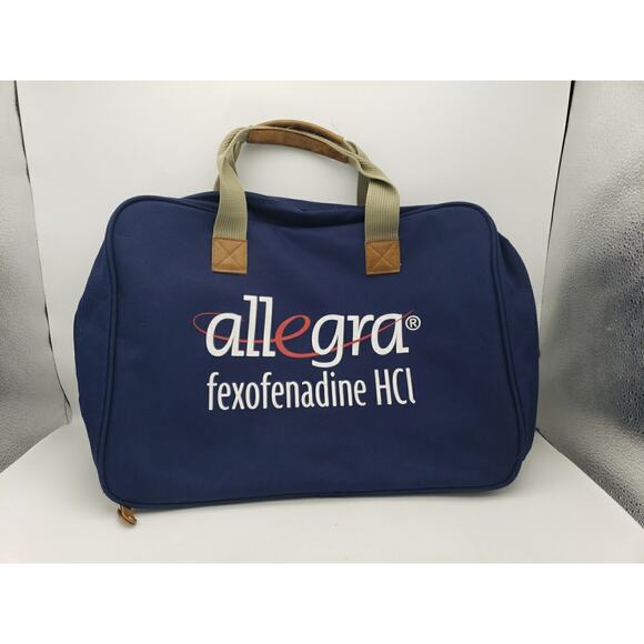 Pharmaceutical ALLEGRA Promo tote computer bag Promotional Drug Company Y2K - Picture 1 of 14